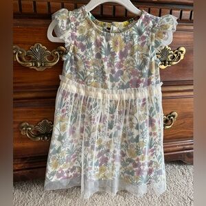 NWOT Hanna Andersson tulle floral dress